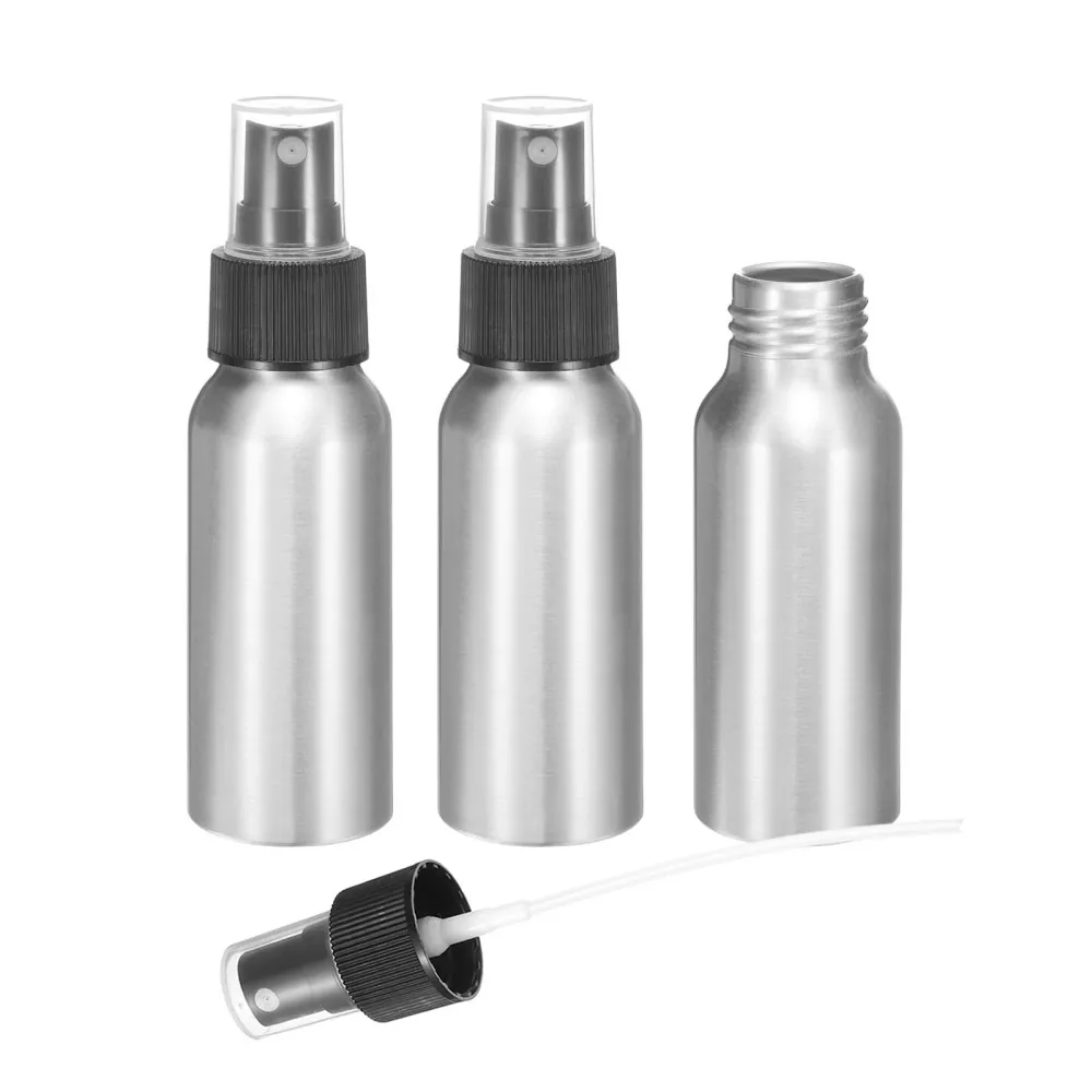 بطری اسپری ریز آلومینیمی 60 میلی لیتری (2 اونس) قابل استفاده مجدد